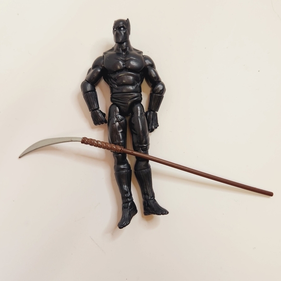 Marvel Universe Black Panther (2008) Hasbro Series 1 Action Figure #005 - Picture 2 of 8